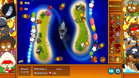 Captura de tela de Bloons Monkey City (3 de 4)