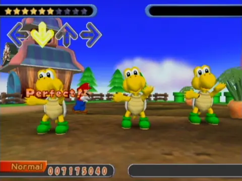 Captura de tela de Dance Dance Revolution Mario Mix (4 de 4)