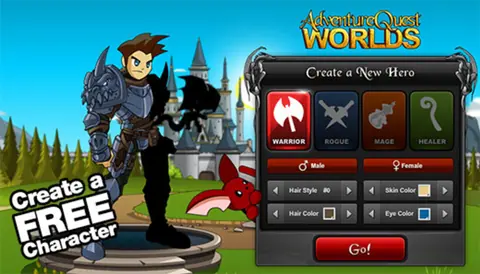 Captura de tela de AdventureQuest Worlds (1 de 3)