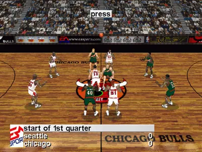 Captura de tela de NBA Live 97 (1 de 2)