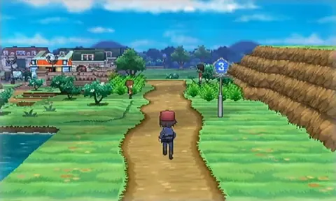 Captura de tela de Pokémon X (1 de 2)