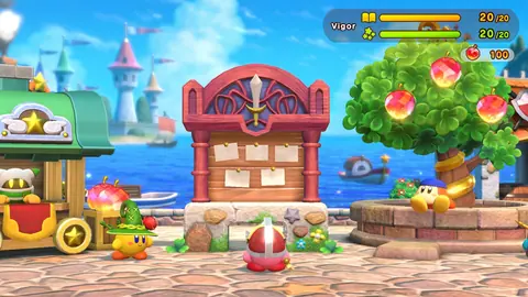 Captura de tela de Super Kirby Clash (3 de 4)