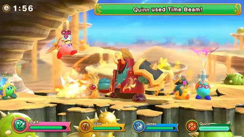 Captura de tela de Super Kirby Clash (2 de 4)