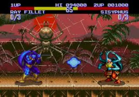 Captura de tela de Teenage Mutant Ninja Turtles: Tournament Fighters (3 de 3)