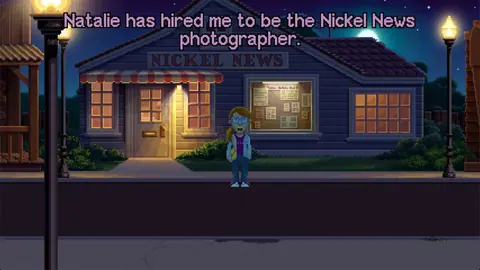 Captura de tela de Delores: A Thimbleweed Park Mini-Adventure (1 de 4)
