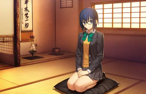 Captura de tela de Tsukihime: A Piece of Blue Glass Moon (4 de 4)