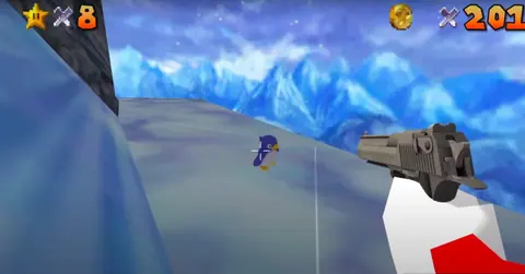 Captura de tela de Super Mario 64 FPS (1 de 3)