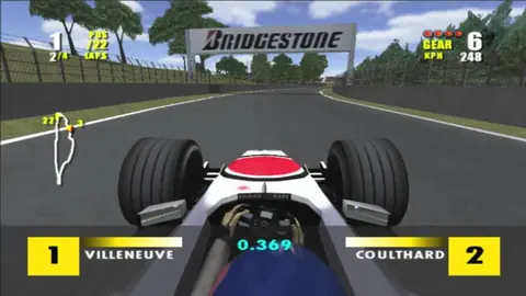 Captura de tela de F1 Championship Season 2000 (3 de 3)