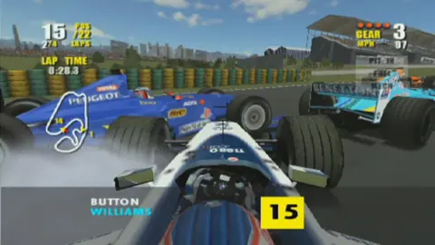 Captura de tela de F1 Championship Season 2000 (2 de 3)