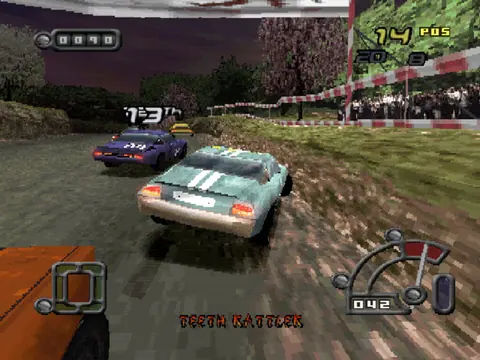 Captura de tela de Destruction Derby Raw (2 de 4)