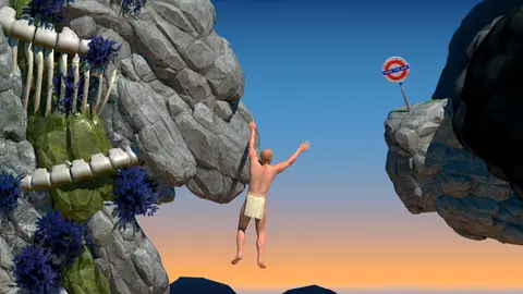 Captura de tela de A Difficult Game About Climbing (3 de 4)