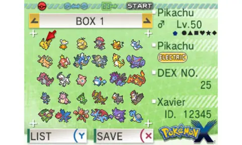 Captura de tela de Pokémon Bank (2 de 2)