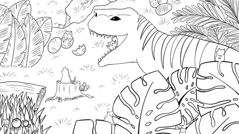 Captura de tela de 100 Dino Cats (3 de 4)