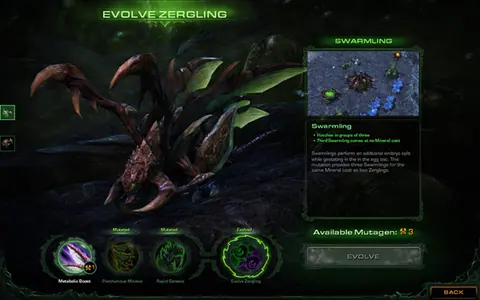 Captura de tela de StarCraft II: Heart of the Swarm (3 de 4)