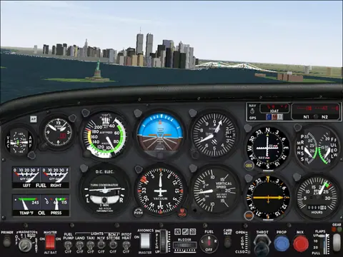 Captura de tela de Microsoft Flight Simulator 2000 (2 de 3)