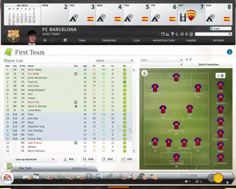 Captura de tela de FIFA Manager 13 (3 de 3)