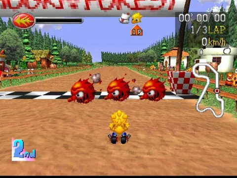 Captura de tela de Chocobo Racing (3 de 4)