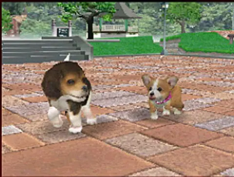 Captura de tela de Nintendogs: Dalmatian & Friends (3 de 4)