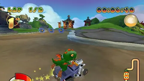 Captura de tela de Pac-Man World Rally (3 de 4)