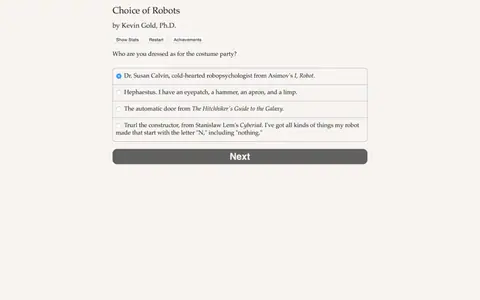Captura de tela de Choice of Robots (2 de 4)