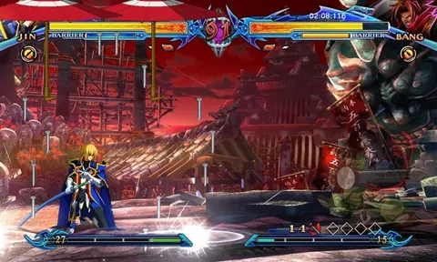 Captura de tela de BlazBlue: Chrono Phantasma (3 de 4)