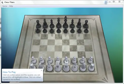 Captura de tela de Chess Titans (2 de 4)