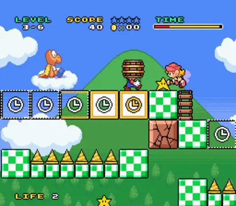 Captura de tela de Mario & Wario (2 de 4)