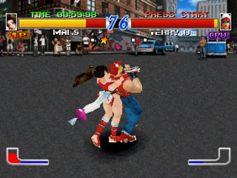Captura de tela de Fatal Fury: Wild Ambition (2 de 4)