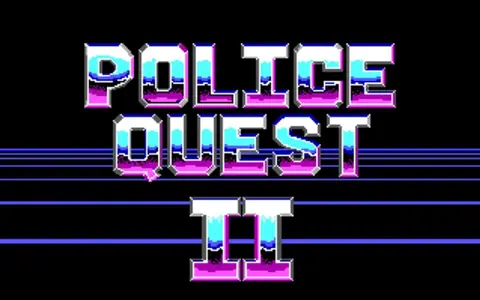 Captura de tela de Police Quest II: The Vengeance (1 de 4)