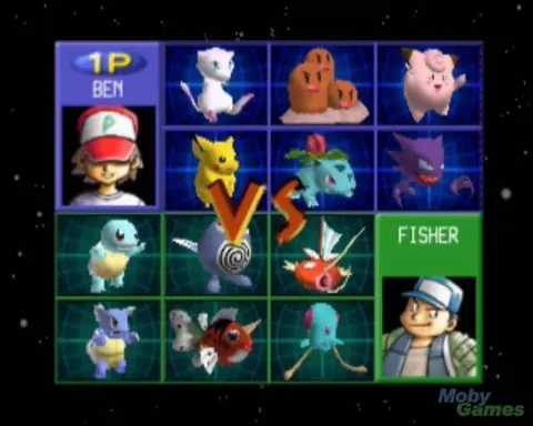Captura de tela de Pokémon Stadium (2 de 4)