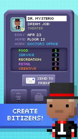 Captura de tela de Tiny Tower (2 de 4)