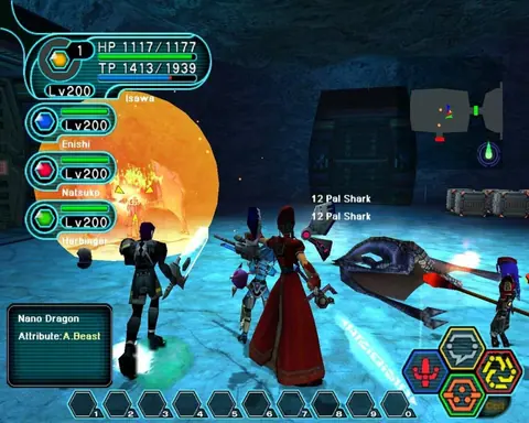 Captura de tela de Phantasy Star Online Blue Burst (1 de 2)