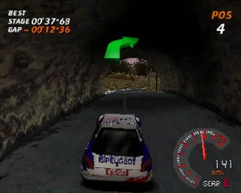 Captura de tela de Need for Speed: V-Rally (3 de 4)