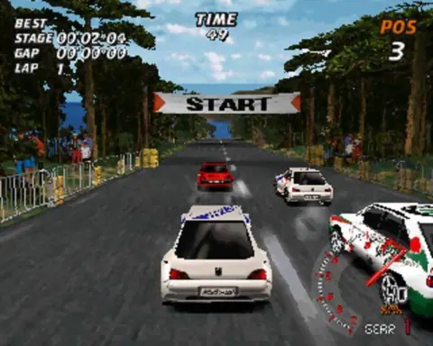Captura de tela de Need for Speed: V-Rally (2 de 4)