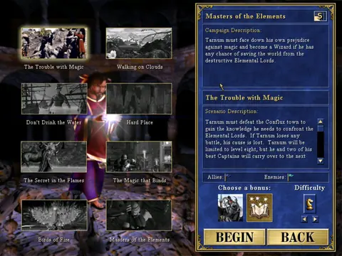 Captura de tela de Heroes Chronicles: Masters of the Elements (1 de 4)