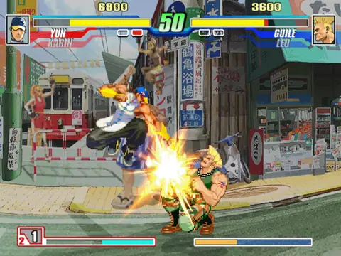 Captura de tela de Capcom Fighting Evolution (4 de 4)