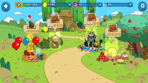 Captura de tela de Bloons Adventure Time TD (3 de 4)