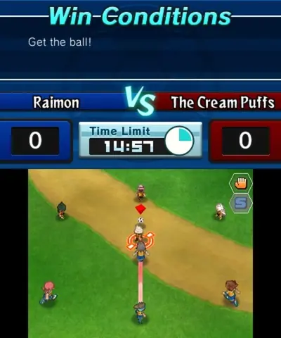 Captura de tela de Inazuma Eleven GO: Shadow (3 de 4)