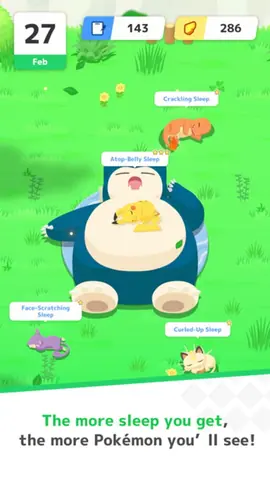 Captura de tela de Pokémon Sleep (3 de 4)