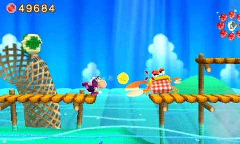 Captura de tela de Poochy & Yoshi's Woolly World (4 de 4)