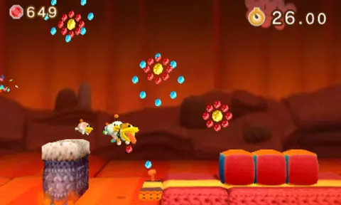 Captura de tela de Poochy & Yoshi's Woolly World (3 de 4)