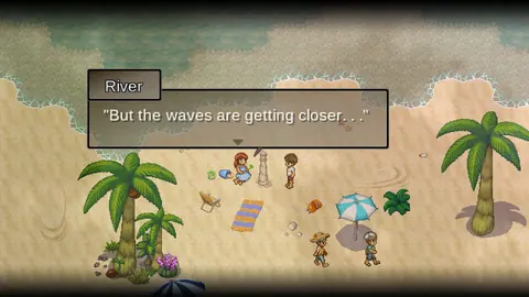 Captura de tela de Just a To the Moon Series Beach Episode (2 de 4)